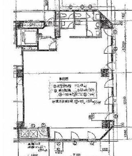 入交ビル 3階 平面図