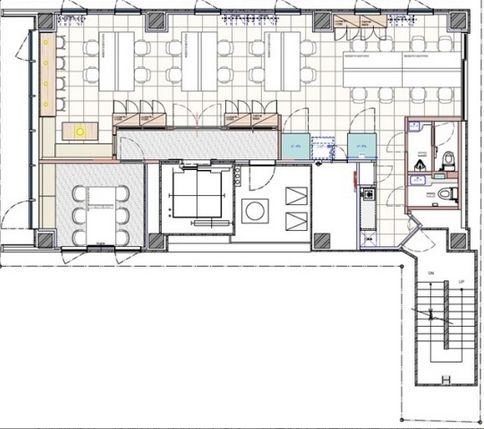 （仮称）S-Frontier渋谷青山通り（旧：エキスパートオフィス渋谷） 7階 平面図