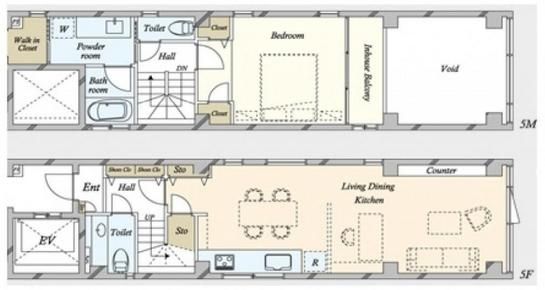 アーツ東京 5階 平面図