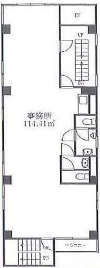 NCKビル 4階 平面図