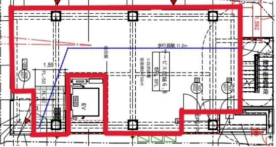 ACN三軒茶屋ビル 8階 平面図