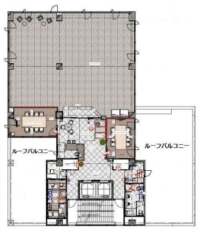 +SHIFT MITA(プラスシフト三田)(旧:アイセ芝ビル・芝第一ビルディング) 5階 平面図