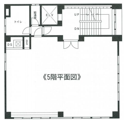 銀座七丁目銀ビル 2階 平面図