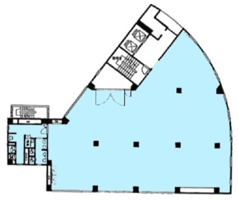 東熱新川ビル 5階 平面図