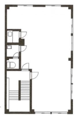安食ビル 2階201 平面図