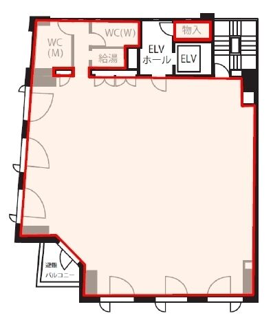 九段誠和ビル 7階 平面図