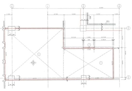 ニューオータニ・ガーデンタワー ビジネスコート 2階 平面図