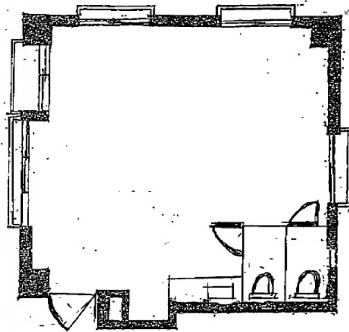 三貴ビル（渋谷区） 8階802 平面図