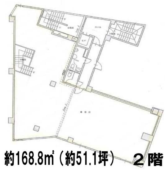 桜山パックス 2階 平面図