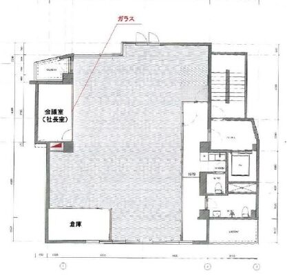泰美ビル 4階 平面図