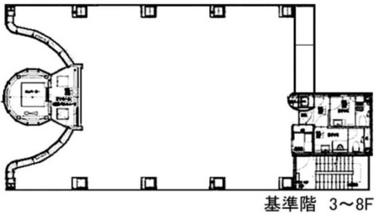 ルミナス 4階 平面図