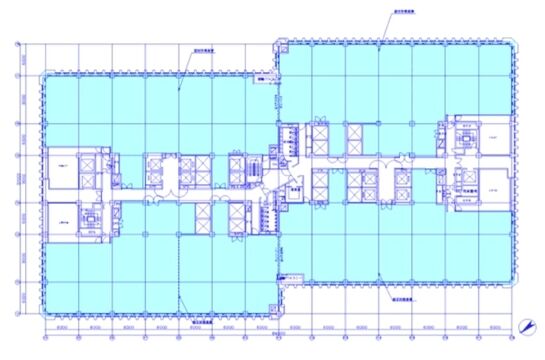 アーク森ビル 14階 平面図