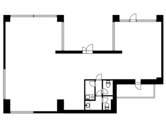 恵比寿ライトビル 2階 平面図