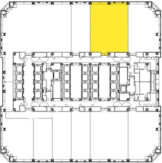 晴海アイランドトリトンスクエアオフィスタワーY棟 9階③ 平面図