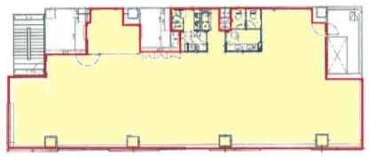 ラウンドクロス銀座2丁目 11階 平面図