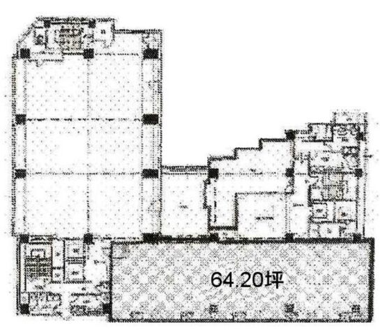 全特六本木ビル（EAST棟） 3階 平面図