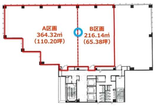 プライム千駄ヶ谷ビル（旧：JPR千駄ヶ谷ビル） 5階A 平面図