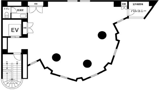 belle恵比寿 2階 平面図