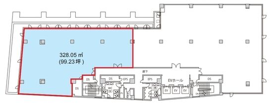 東急不動産恵比寿ビル 7階702 平面図