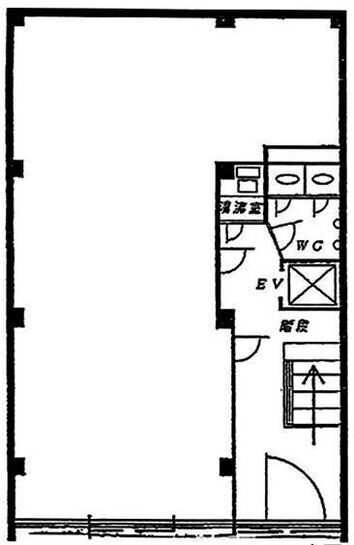 大仙柴田ビル 1階 平面図