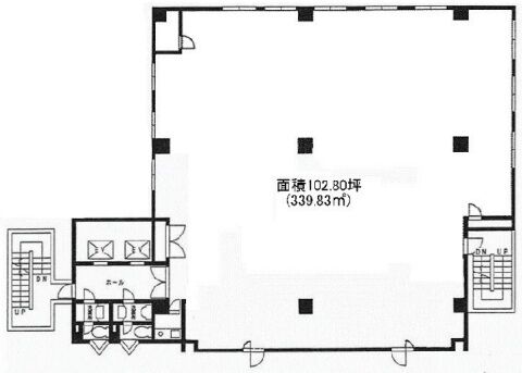 東池袋SSビル 4階 平面図