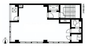 三翠ビル 2階 平面図