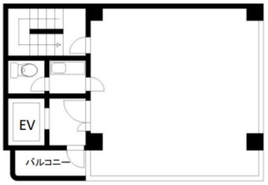 秋葉原槇町ビル 8階 平面図