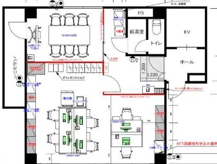 VORT御茶ノ水（旧：御茶ノ水Sビル） 5階A 平面図