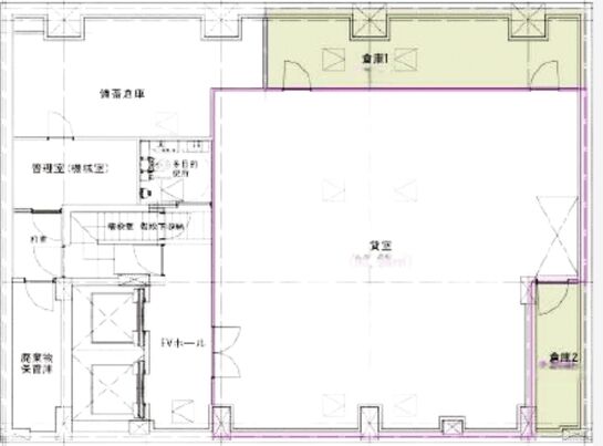 SUGIURA GINZA(旧:銀座1丁目複合ビル) 地下1階 平面図