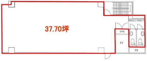 福栄秋葉原ビル 2階 平面図