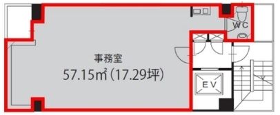 芝大門ABC館 6階 平面図