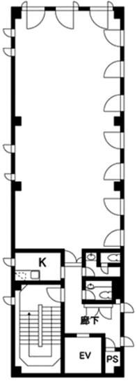 TX小島ビル 3階 平面図