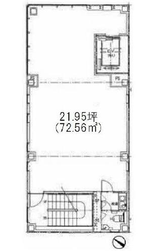 キスワイヤビル 2階 平面図
