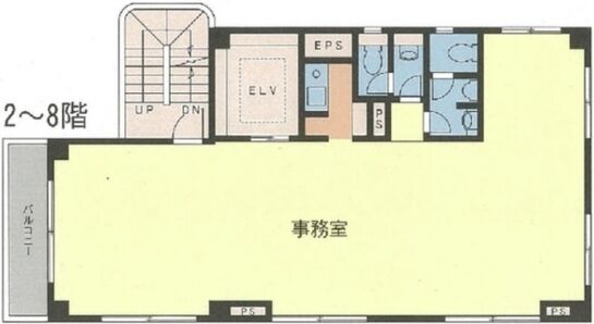 マルヒロ八重洲ビル（旧：マルヒロ京橋ビル） 3階 平面図
