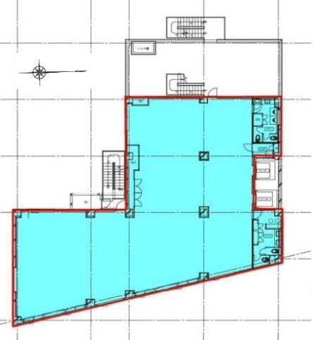 クローチェ神宮前ビル 5階 平面図