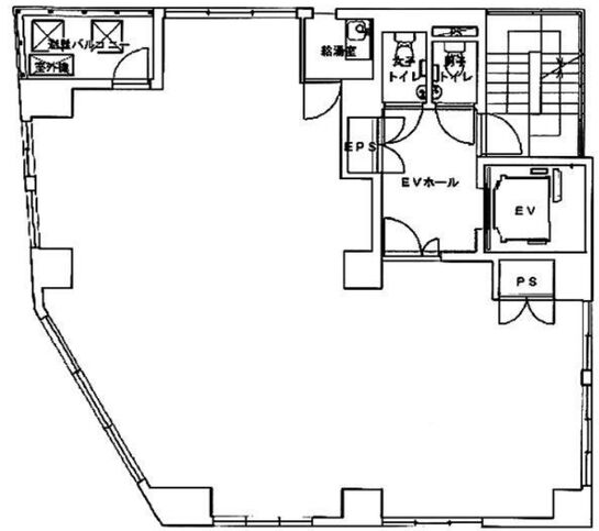 九段下SSTビル 6階 平面図