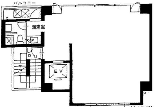 ミクニビル 3階 平面図