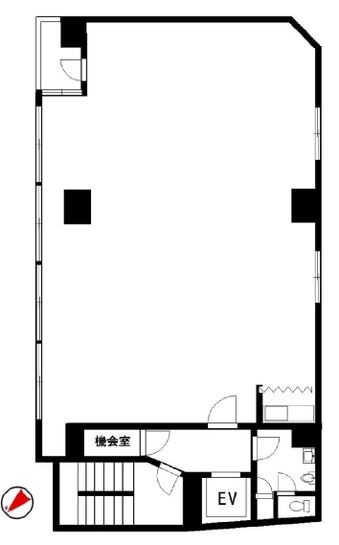 藤井ビル 6階 平面図