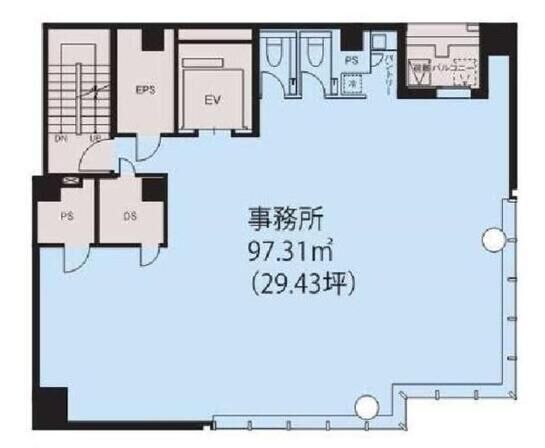 東京建物八重洲仲通りビル 12階 平面図