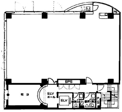 TAMA WOODY GATE EBISU（旧：恵比寿パルクビル） 4階 平面図
