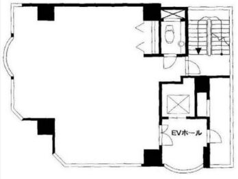 廣瀬ビル（浜松町） 2階 平面図