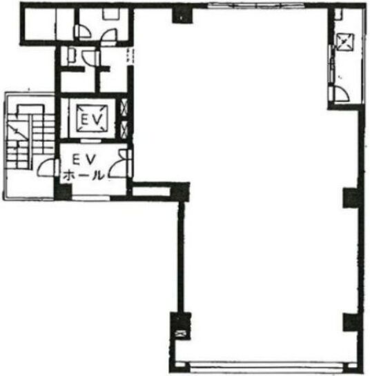 千代田西井ビル 5階 平面図