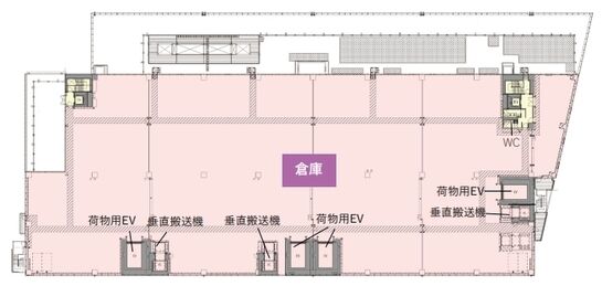 KALOC南六郷 4階 平面図