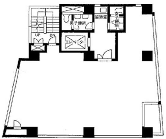 櫻井ビル（南青山） 2階 平面図