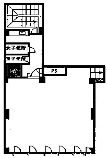 タカセビル別館 8階 平面図