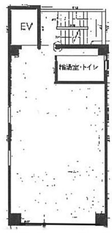 人形町ビル 地下1階 平面図