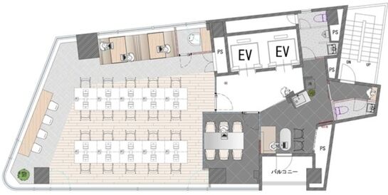 MA SQUARE AKIHABARA(旧:神田須田町211ビル・ザ・パークレックス神田須田町) 3階 平面図