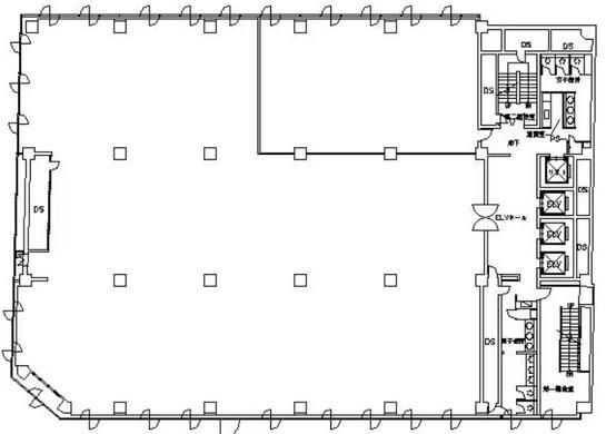 日本生命東八重洲ビル 8階 平面図