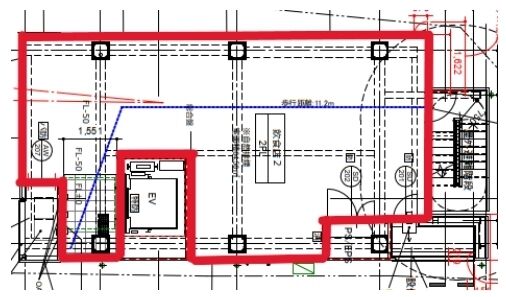 ACN三軒茶屋ビル 2階 平面図