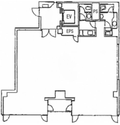 アドミラル紀尾井町ビル 2階 平面図